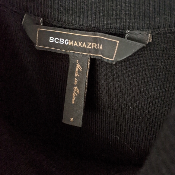 BCBG Puff Sleeve Body Con Dress - Picture 5 of 7